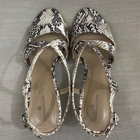 Bandolino Sz 7.5M Jamar3 Dress Sandals NWOB - Picture 4 of 10